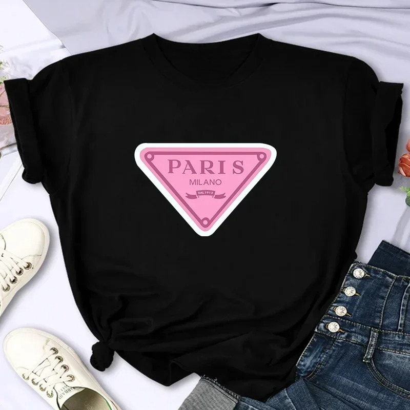 Summer Clothing In Paris - Luxury Brand Paris Women's Summer Printed