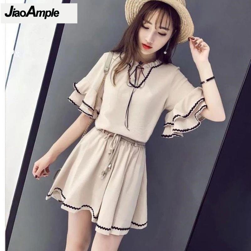 Summer Clothing Model - 2025 Summer New Shorts Suit Women