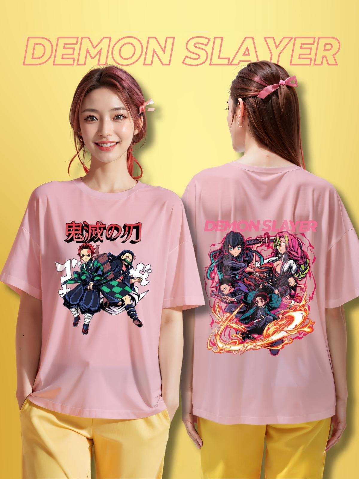 Summer Clothing Images - Summer 2026 Demon Slayer Protagonist Group