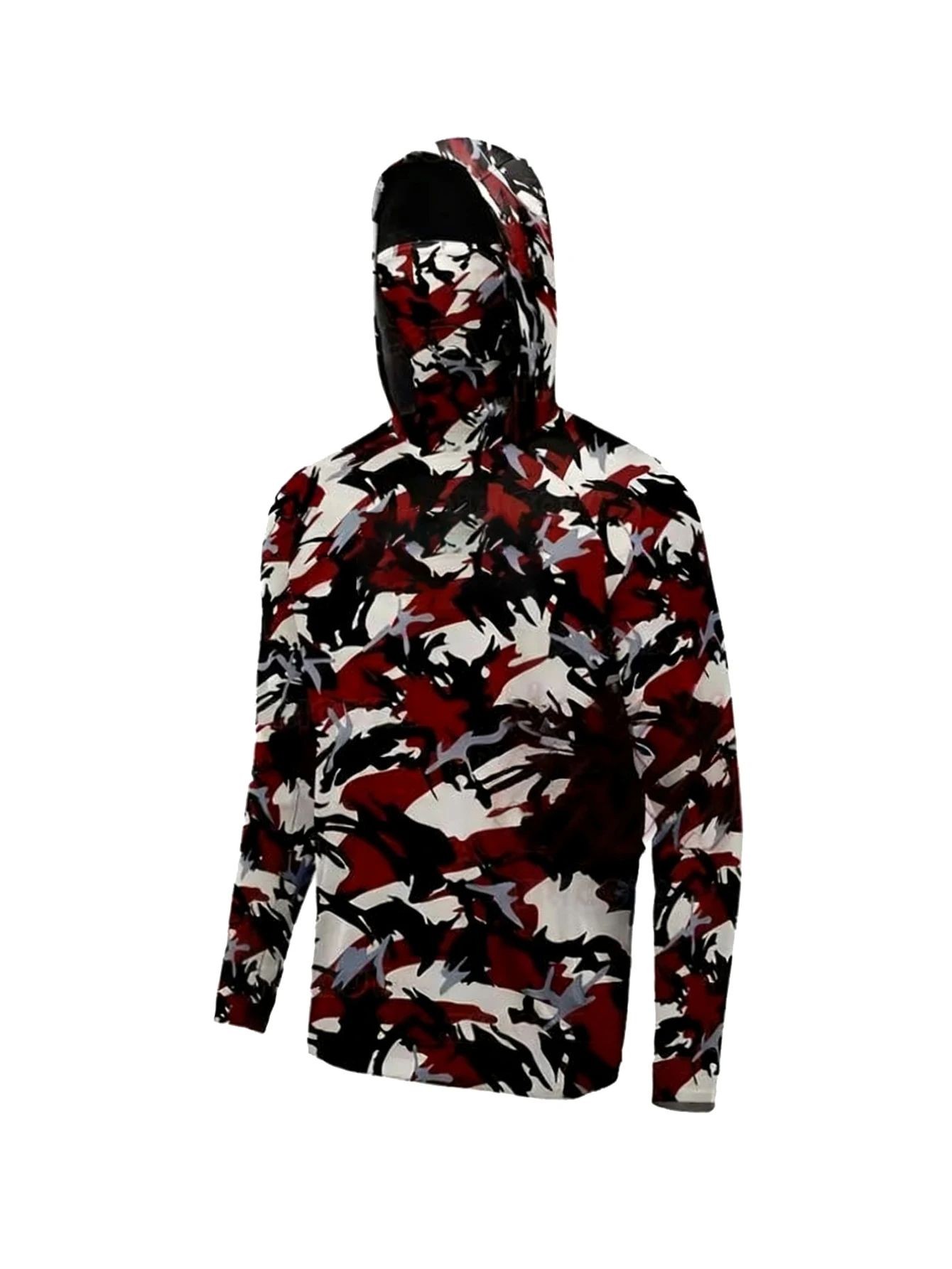 Outdoor Men Fishing Hooded Shi - Summer Clothing Trends 评论和价格
