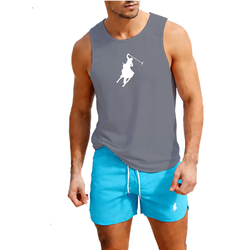 European Men Summer Vest and S - Summer Outdoor Clothing 评论和价格