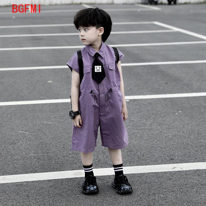 Kids Summer Shorts Overalls Ca - Summer Clothing Kids Boys 评论和价格