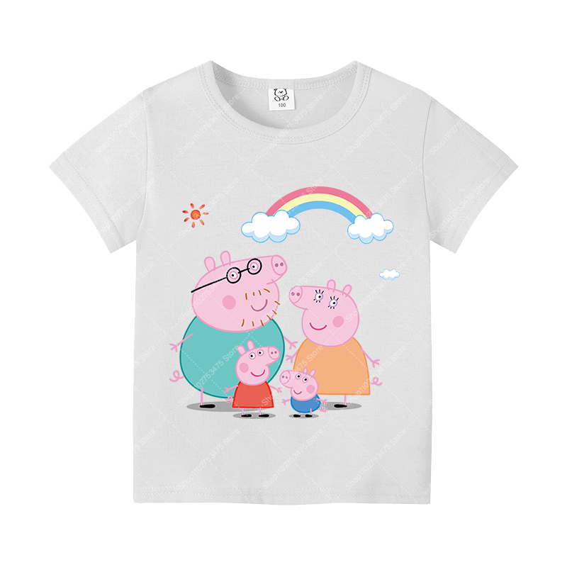 Kids Girl Cute Cotton T-shirt  - Summer Clothing Gifts 评论和价格