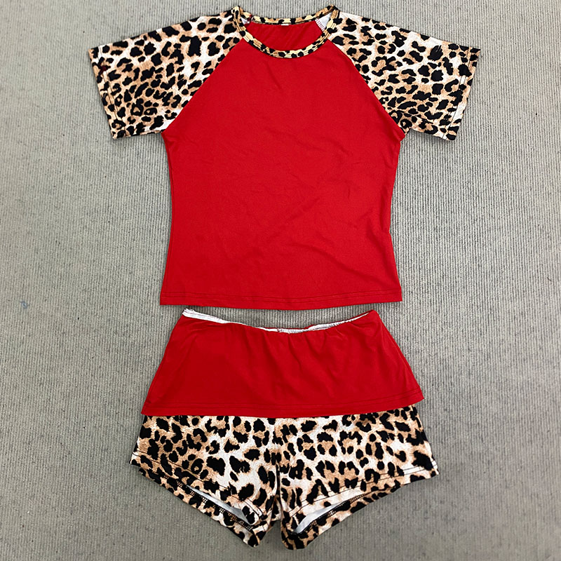 Summer New American Retro Leop - Summer Clothing Model 评论和价格