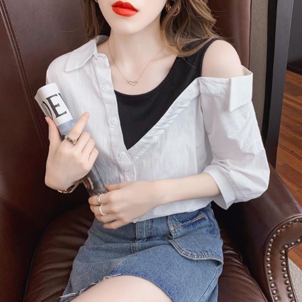 Fashionable Casual Shoulder Ba - Summer Clothing New Look 评论和价格