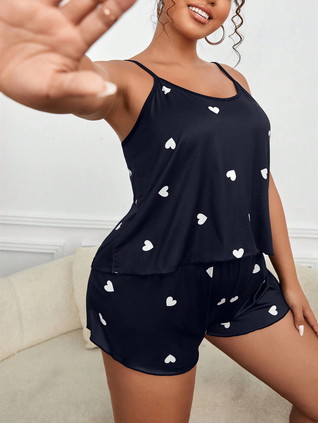 2 Pieces Pajamas Set for Women - Summer Clothing Model 评论和价格