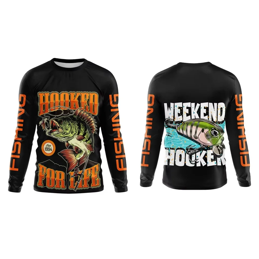 Mens Fishing Shirt Long Sleeve - Summer Outdoor Clothing 评论和价格