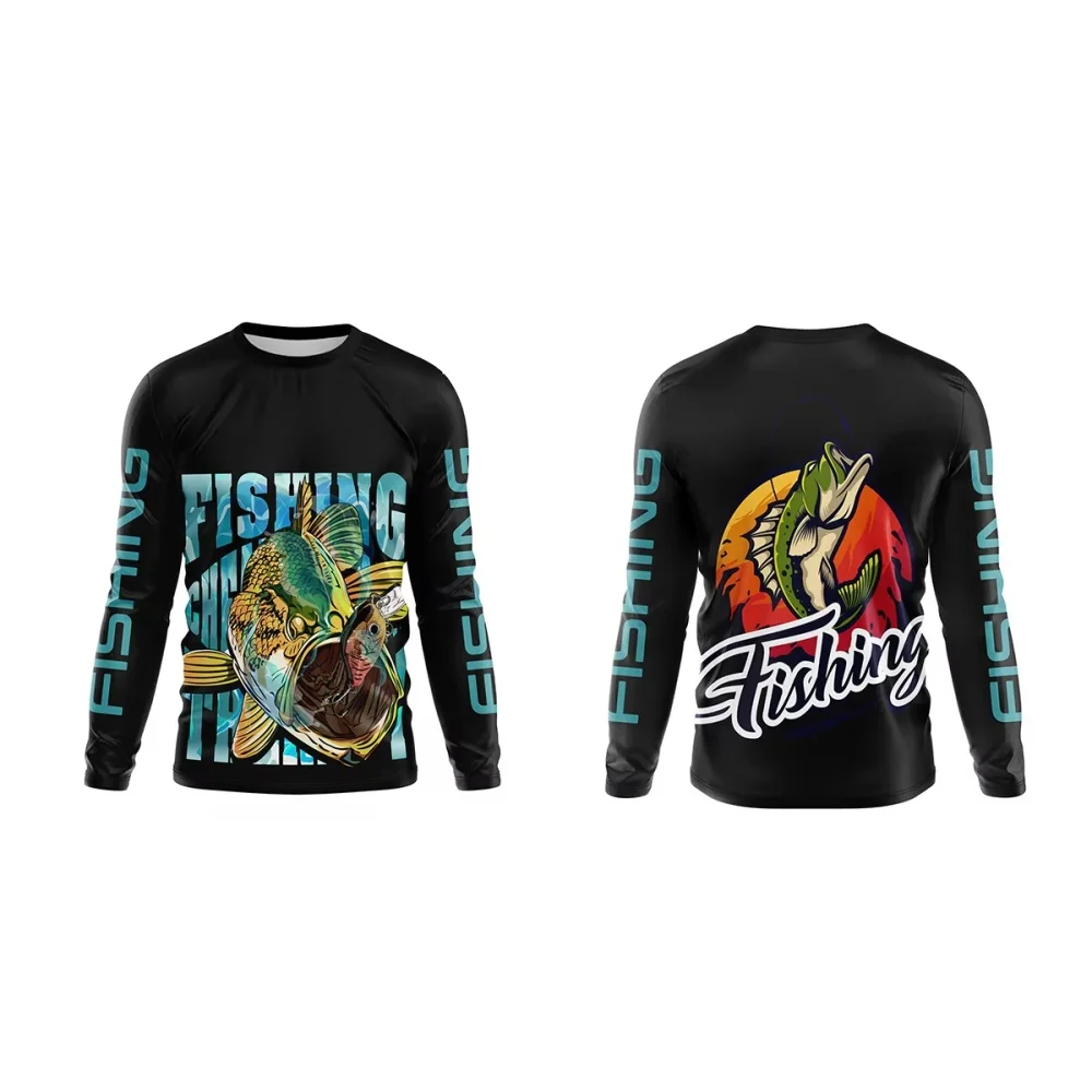 Mens Fishing Shirt Long Sleeve - Summer Outdoor Clothing 评论和价格