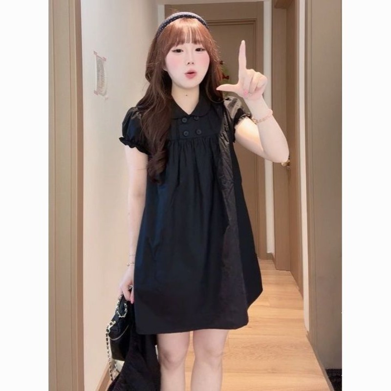 Doll Collar A-word Dress Looks - Summer Clothing New Look 评论和价格