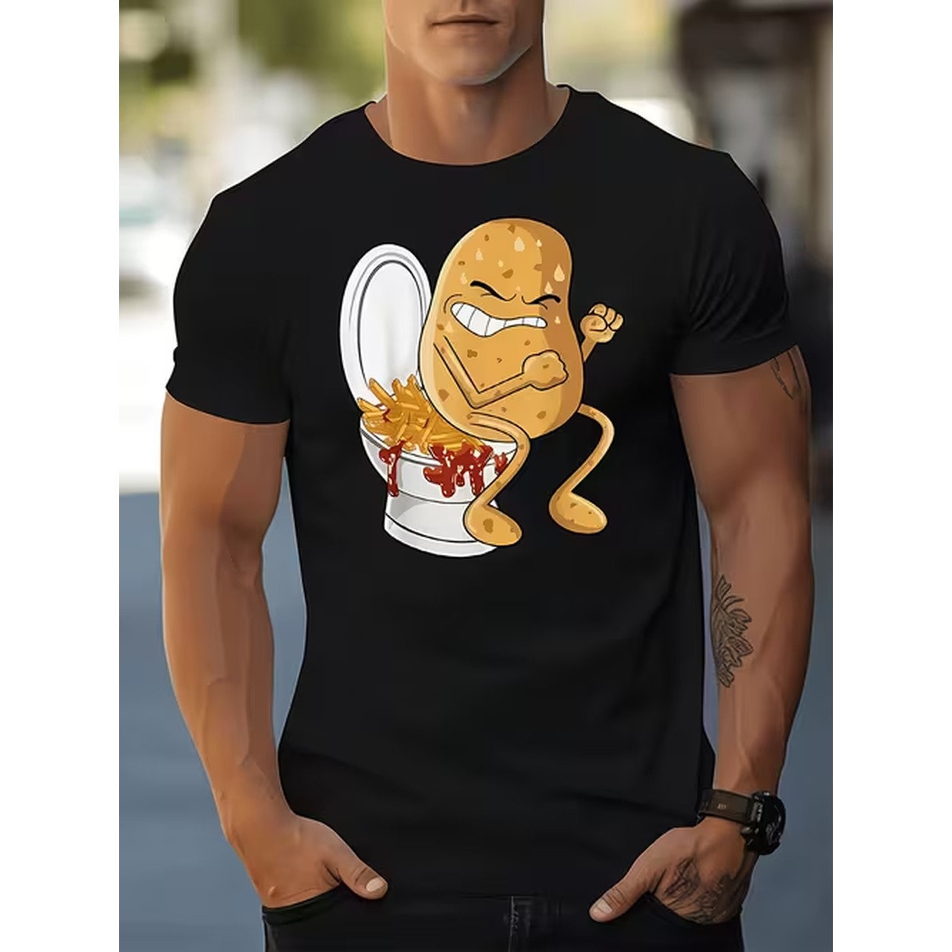 Product Image Fun Printed Men' - Summer Clothing Images 评论和价格
