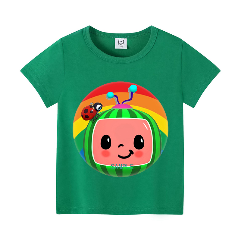 Cocomelons Baby T-Shirts Anime - Summer Clothing Gifts 评论和价格