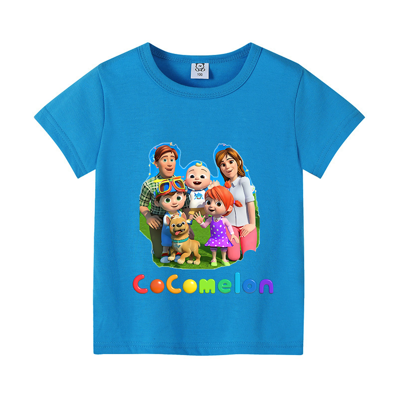 Cocomelons Baby T-Shirts Anime - Summer Clothing Gifts 评论和价格