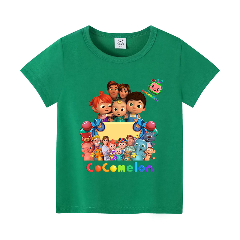 Cocomelons Baby T-Shirts Anime - Summer Clothing Gifts 评论和价格