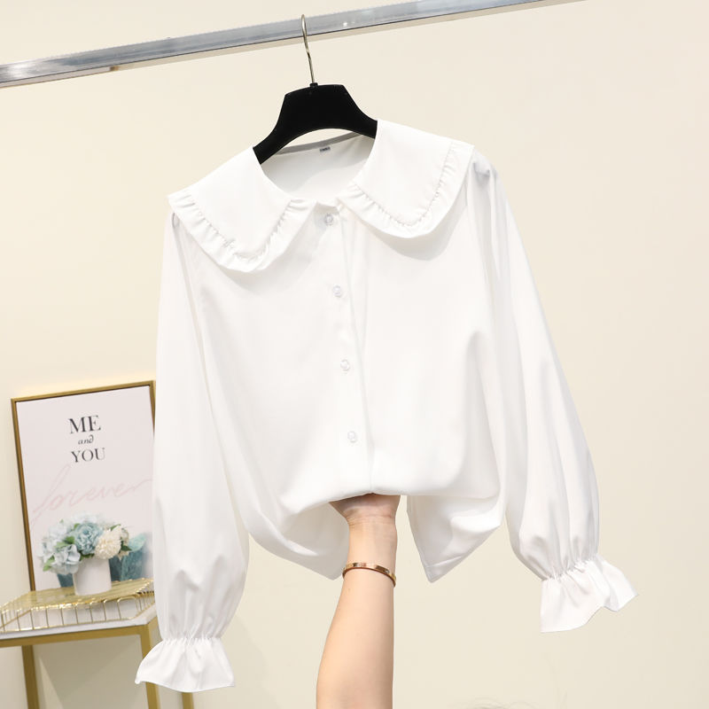 Spring Autumn New Doll Neck Bl - Summer Youth Clothing 评论和价格