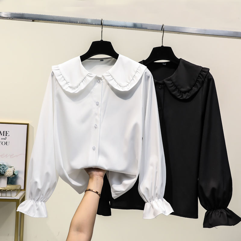 Spring Autumn New Doll Neck Bl - Summer Youth Clothing 评论和价格